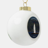 Ashland Breakwater Light-Ornament Keramik Kugel-Ornament (Links)