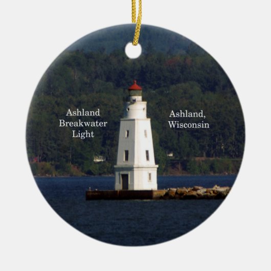 Ashland Breakwater Light-Ornament Keramik Ornament (Vorne)