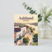 Ashland, Kentucky Postkarte (Stehend Vorderseite)