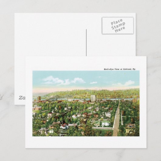 Ashland, KY Postkarte (Vorne/Hinten)