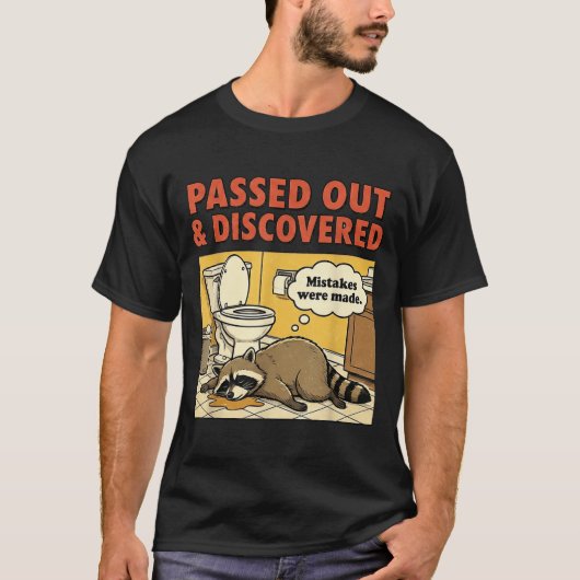 Ashland Liquor Bandit Raccoon Funny T-Shirt (Vorderseite)