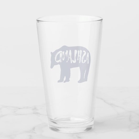 Ashland Oregon Bear Glas (Rückseite)