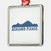 Ashland Oregon Bitte Ornament Aus Metall (Links)