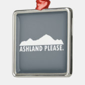 Ashland Oregon Bitte Ornament Aus Metall (Links)