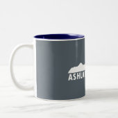 Ashland Oregon Bitte Zweifarbige Tasse (Links)