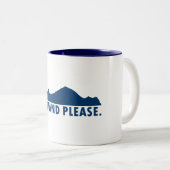 Ashland Oregon Bitte Zweifarbige Tasse (VorderseiteRechts)