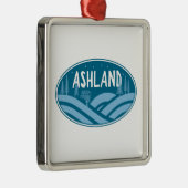 Ashland Oregon Outdoor Ornament Aus Metall (Rechts)