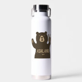 Ashland Oregon Peace Bear Trinkflasche (Vorne)