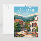 Ashland, Oregon Postkarte (Vorne/Hinten)
