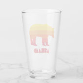Ashland Oregon Rainbow Bear Glas (Rückseite)