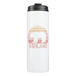 Ashland Oregon Retro Bear Thermosbecher