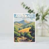Ashland Oregon Travel Postcard Postkarte (Stehend Vorderseite)