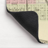 Ashland und Wahoo, Nebraska Mousepad (Ecke)