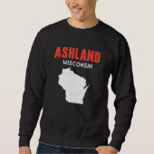 Ashland USA State America Travel Montanan Helena Sweatshirt (Vorderseite)