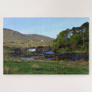 Ashleigh Falls, Grafschaft Mayo, Irland. Puzzle