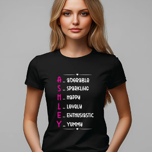 Ashley Acronym Design for Fun Personalization T-Shirt