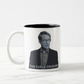 Ashley Bloomfield The Curve Crusher Zweifarbige Tasse (Links)