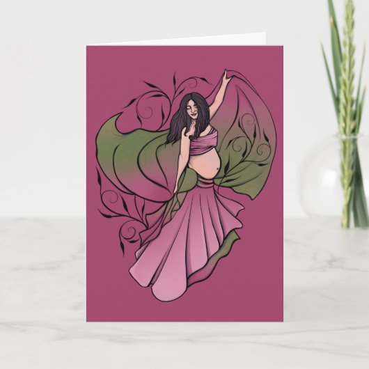 Ashley-Entenbauch-Tanz Karte (Vorderseite)