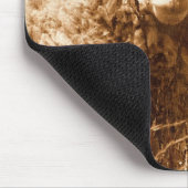 Ashley in Sepia Mousepad (Ecke)