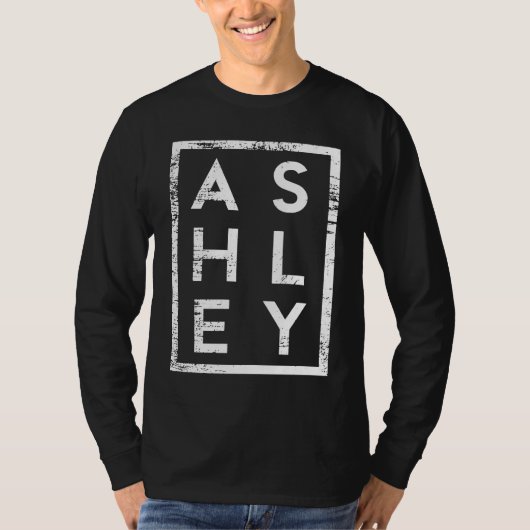 Ashley Minimalismus T-Shirt (Vorderseite)