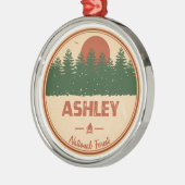 Ashley National Forest Ornament Aus Metall (Links)
