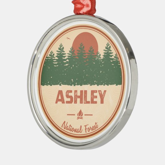 Ashley National Forest Ornament Aus Metall (Links)