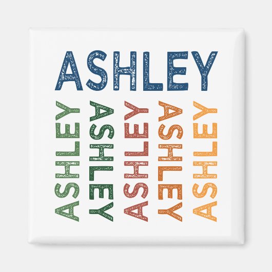 Ashley Niedlich Colorful Magnet (Vorne)
