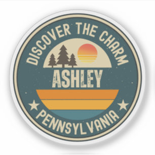 Ashley, Pennsylvania Aufkleber