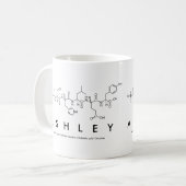 Ashley Peptid-Namen-Tasse Kaffeetasse (Vorderseite Links)