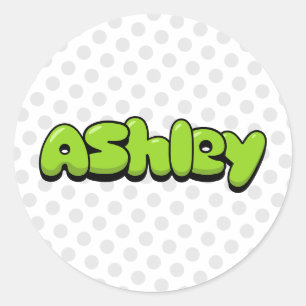 Ashley Runder Aufkleber