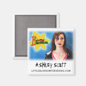 Ashley Scott Kühlschrankmagnet (Vorderseite/Rückseite)