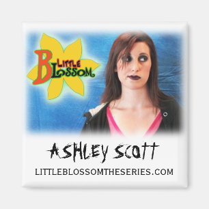 Ashley Scott Kühlschrankmagnet