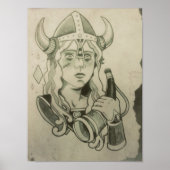 Ashley Thomas: "Valkyrie" Poster (Vorne)