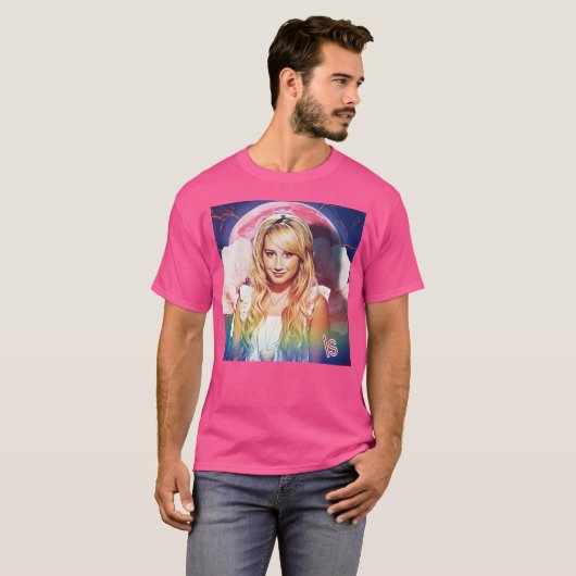 Ashley Tisdale T-Shirt (Vorne ganz)