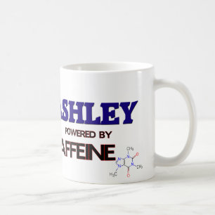 Ashley trieb durch Koffein an Kaffeetasse