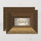 Ashley Viktorianisch Tischnummer Card (Vorne/Hinten)