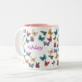 Ashley Zweifarbige Tasse (Vorderseite Links)