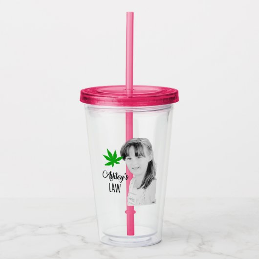 Ashleys Gesetz Acryltrinkbecher (Vorderseite)