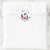 Ashley's Law-Aufkleber Runder Aufkleber (Tasche)