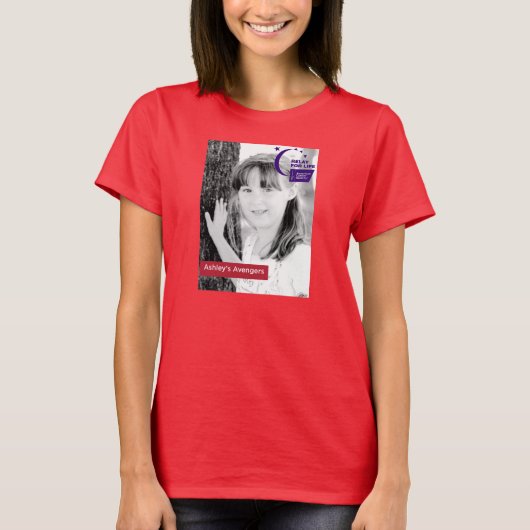 Ashleys Rächer-Rot-Shirt T-Shirt (Vorderseite)