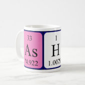 Ashli Periodenname Tasse (Vorderseite Links)