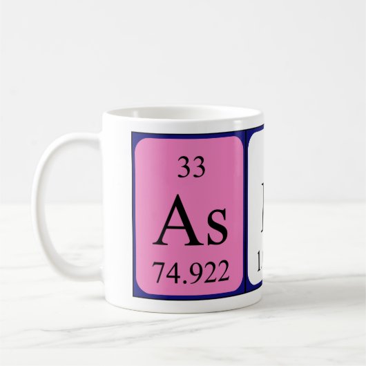 Ashli Periodenname Tasse (Links)