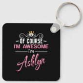 Ashlyn natürlich bin ich Phantastisch Schlüsselanhänger (Rückseite)