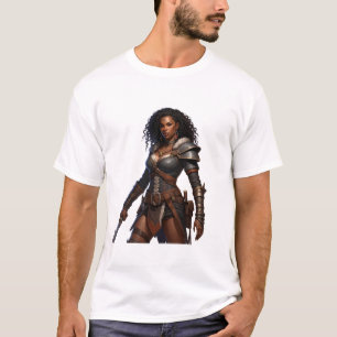 Ashmark: Kampfgezeichneter Krieger T-Shirt