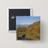 Ashness Bridge, Lake District, Cumbria, England Button (Vorne & Hinten)