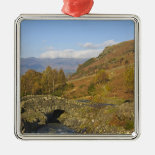 Ashness Bridge, Lake District, Cumbria, England Ornament Aus Metall