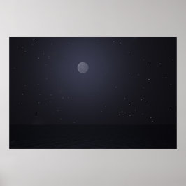 Ashnight with Stars Poster