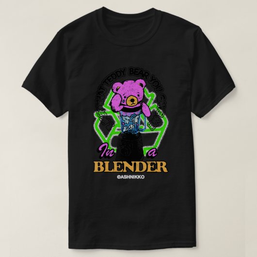 Ashnikko - Teddy Bear kümmert sich um seinen T - S T-Shirt (Design vorne)