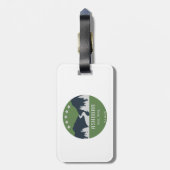 Ashokan Rail Trail New York Gepäckanhänger (Rückseite vertikal)