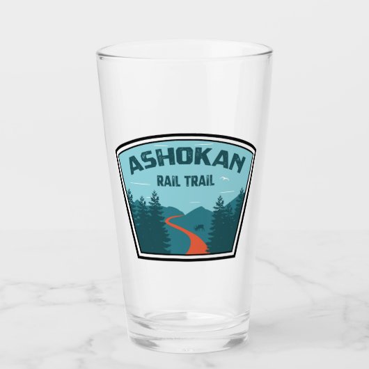 Ashokan Rail Trail New York Glas (Vorderseite)